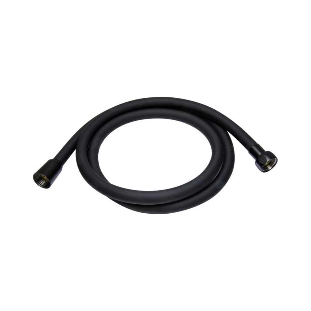 Изображение товара Шланг душевой 200 см силиконовый черный матовый MIXLINE ЛЮКС