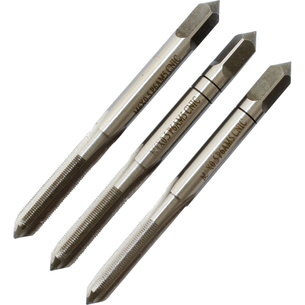 Изображение товара Метчик CNIC М 6,0x0,5 м/р.Р6АМ5 к-т из 3-х шт. 66039