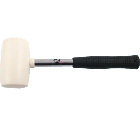 Изображение товара Резиновая киянка CNIC белая 0,5 кг 65x115мм 16oz с металл. обрез. ручкой HL0099 41484