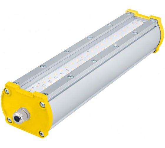 Изображение товара Светодиодный светильник DIORA Piton 2Ex 30/3500 Д прозрачный 3500лм 30Вт 3000K IP65 0,95PF 80Ra Кп<1 транзит DP2Ex30-D-PZ-3K-T