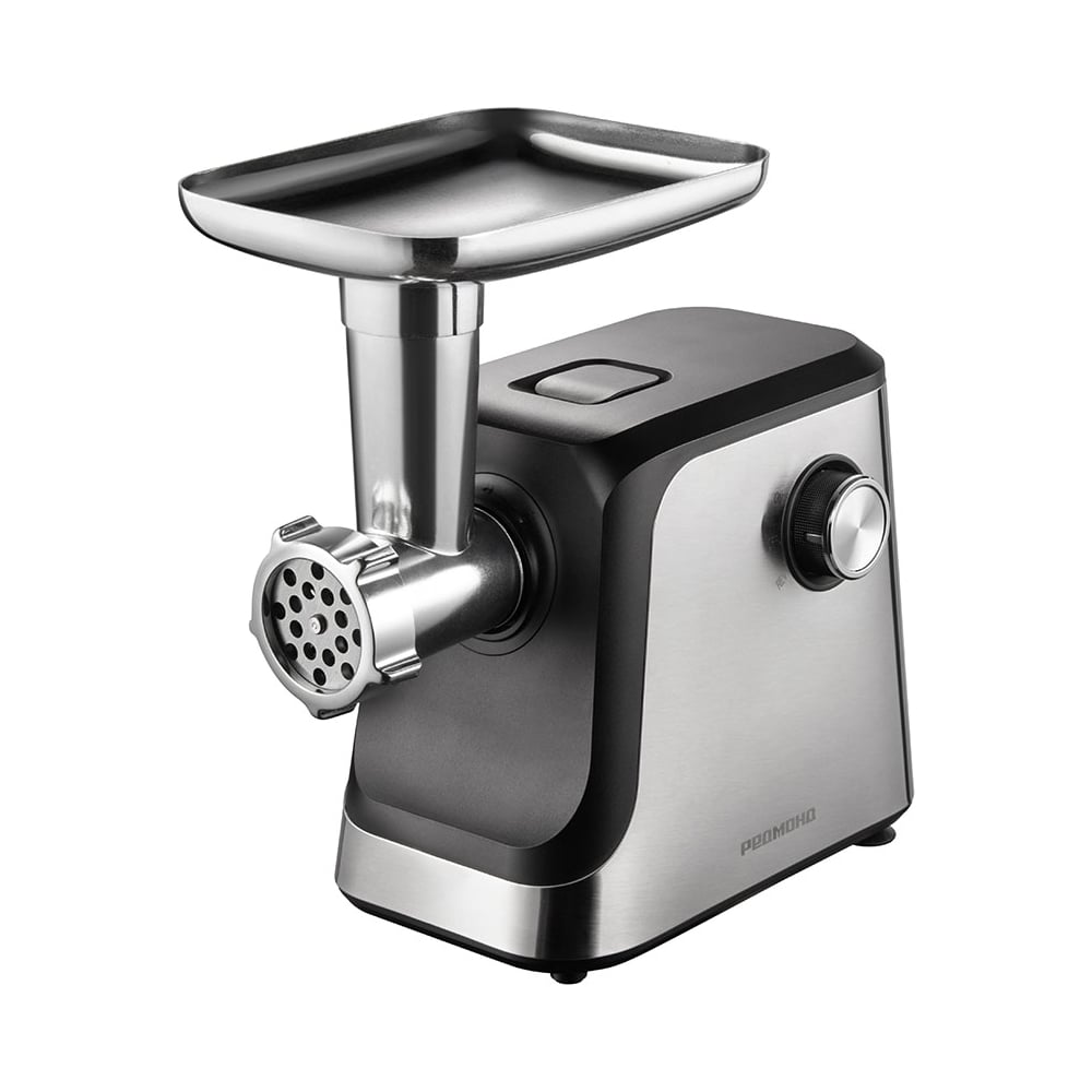 Изображение товара Мясорубка РЕДМОНД MG504 черный/сталь мощность 1800 Вт 5 насадок