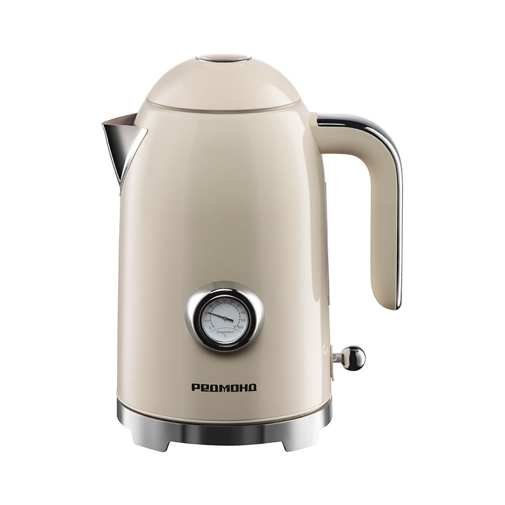 Изображение товара Чайник РЕДМОНД KM247 бежевый 1.7 л мощность 2200 Вт с защитой и фильтром