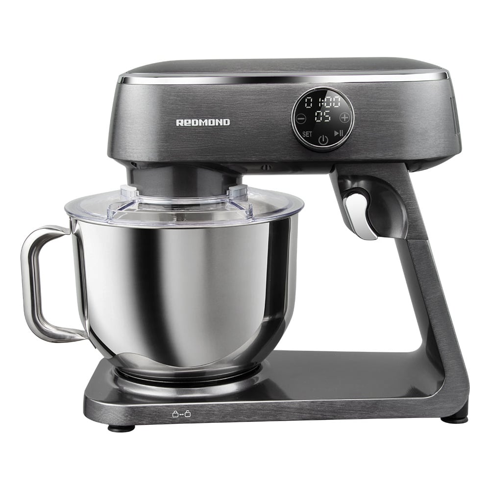 Изображение товара Миксер планетарный РЕДМОНД FM602 темно-серый металл мощность 2000 Вт