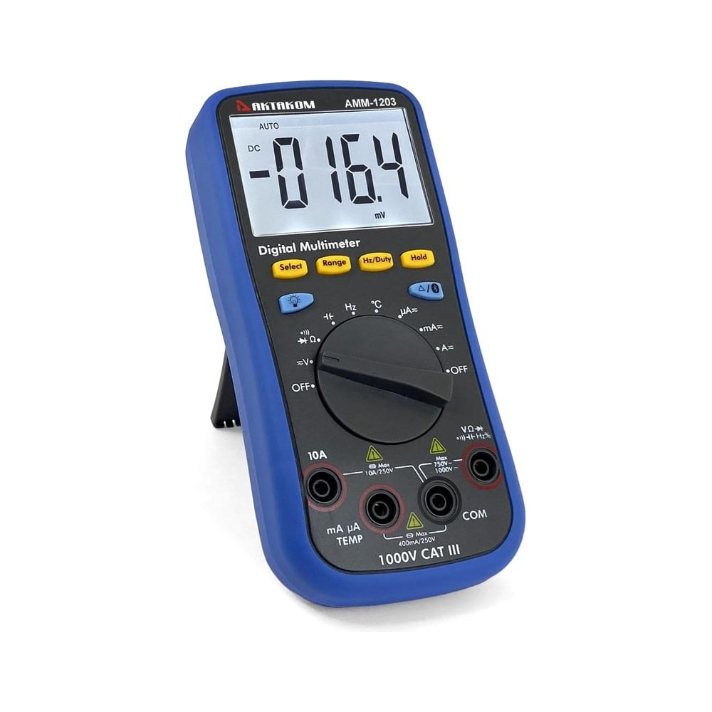 Изображение товара Цифровой мультиметр Актаком АММ-1203 профессиональный с Bluetooth подсветкой