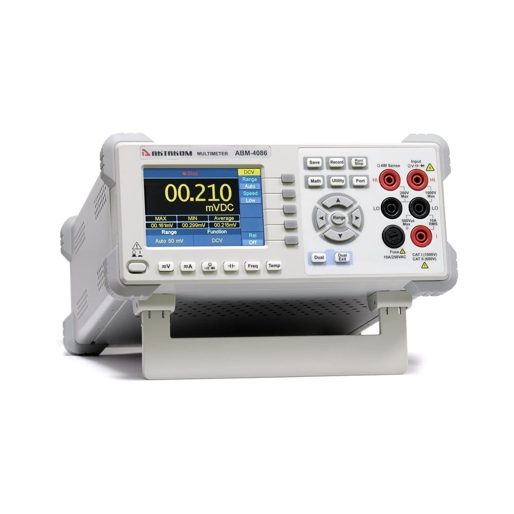 Изображение товара Настольный мультиметр Актаком АВМ-4086 с функциями True RMS и передачей данных