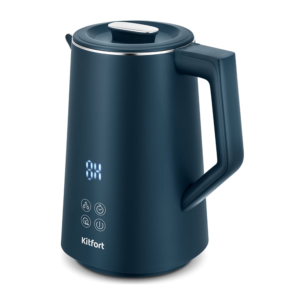 Изображение товара Чайник-увлажнитель KITFORT КТ-8728 с сенсорным управлением, дисплеем и 1. 7 л объема