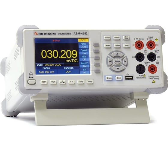 Изображение товара Настольный универсальный мультиметр Актаком 5 12 разряда АВМ-4552