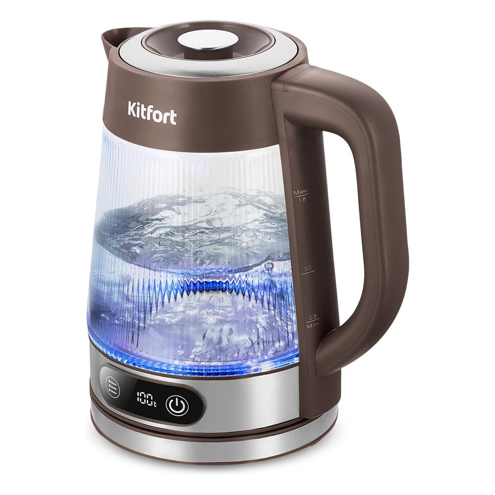 Изображение товара Электрический чайник KITFORT КТ-8710 с регулировкой температуры 2200 Вт