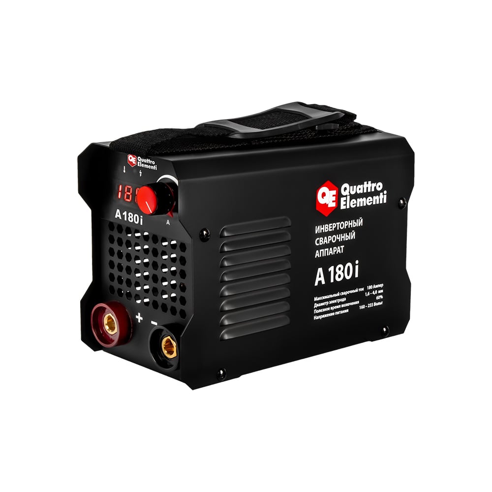 Изображение товара Инверторный аппарат электродной сварки QUATTRO ELEMENTI A 180i