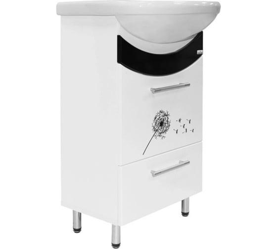 Изображение товара Тумба для ванной MIXLINE РАДУГА-50 ОДУВАНЧИК под раковину Уют-50 Rosa 558139