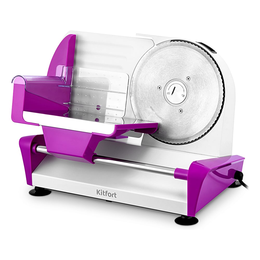 Изображение товара KITFORT КТ-9956 Ломтерезка с регул. толщины 1-20 мм, нерж. нож 19 мм