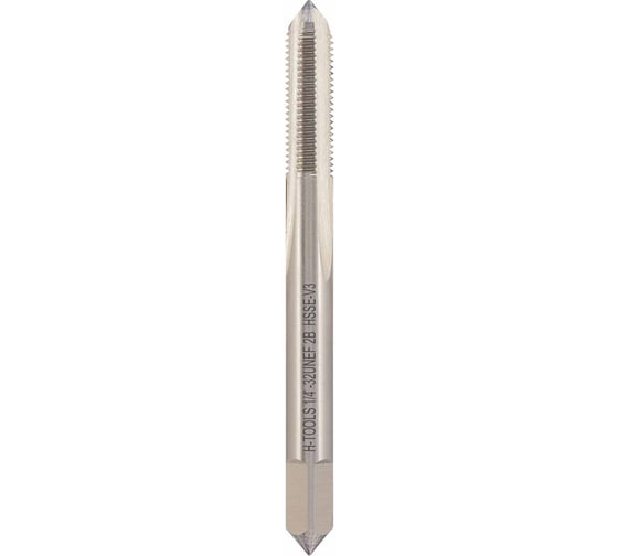 Изображение товара Метчик машинный H-Tools UNEF 1/4-32, ISO529, HSSEV3, С/2.5P, 66мм, a=5.0 83321HT