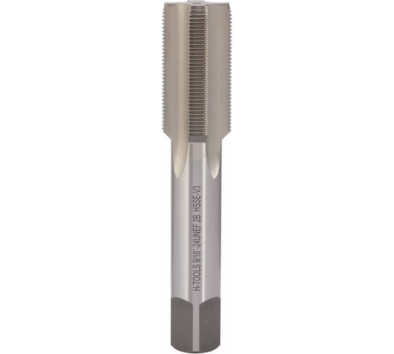 Изображение товара Метчик машинный H-Tools UNEF 9/16-24, ISO529, HSSEV3, С/2.5P, 95мм, a=9.0 83326HT