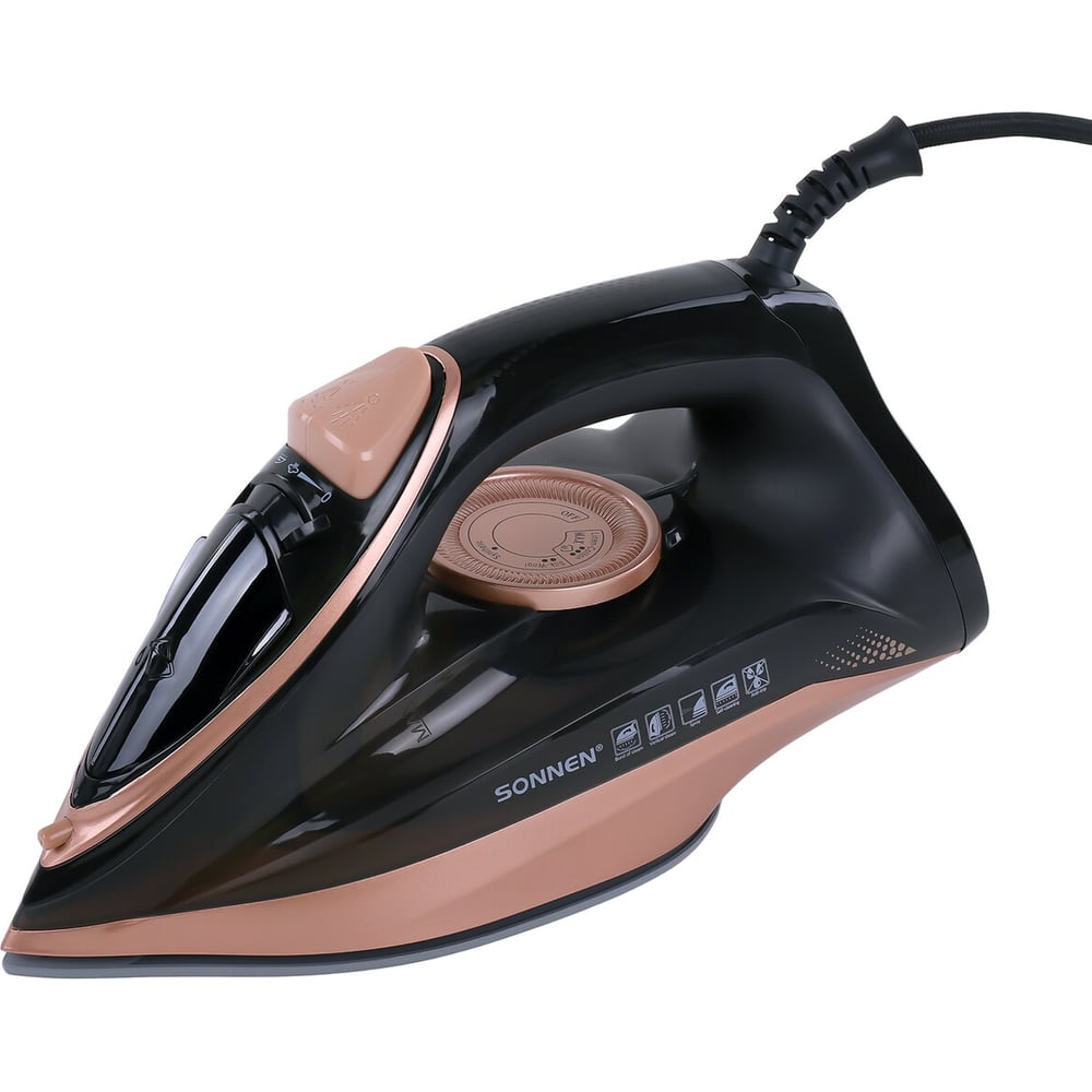 Изображение товара Утюг паровой SONNEN SI-6680 2200 Вт с керамическим покрытием