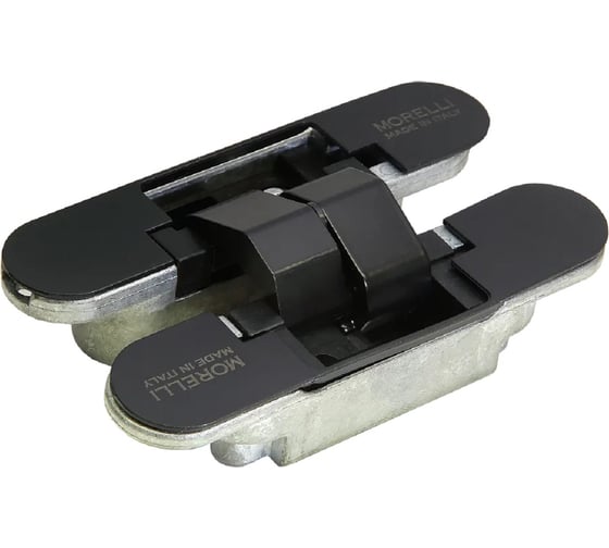 Изображение товара Скрытые петли для дверей с 3-D регулировкой MORELLI HH-2 B цвет-черный 9013142