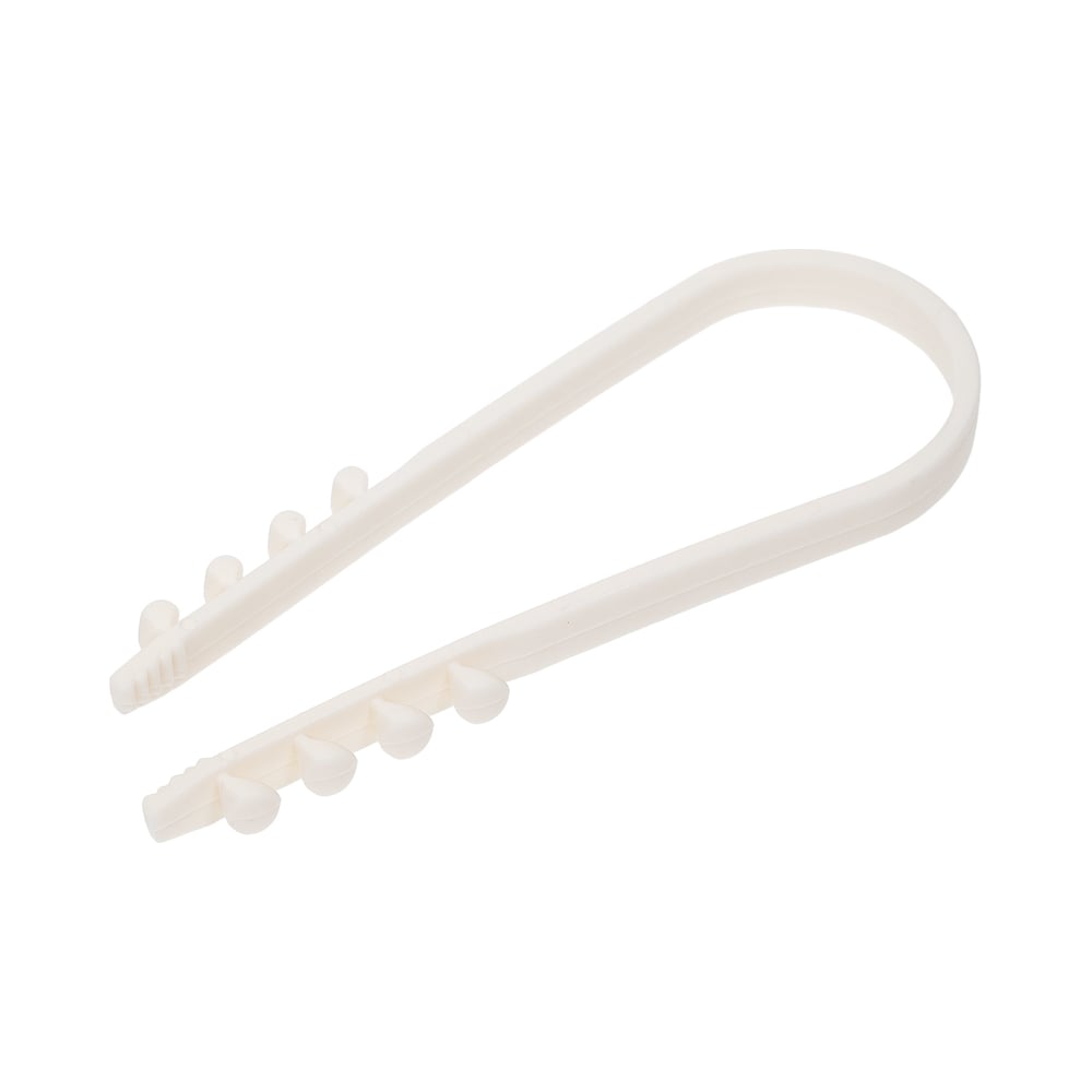 Изображение товара Дюбель-хомут duwi ДХК 19-25 круглый белый 10 шт