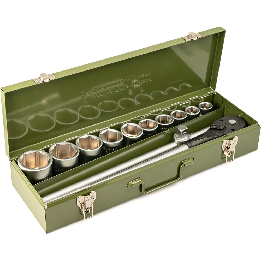 Изображение товара Профессиональный набор головок и принадлежностей 13 предметов Дело Техники 3/4 дюйма