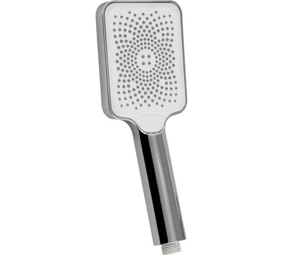 Изображение товара Лейка душевая массажная GFmark прямоугольная, из высокопрочного АБС пластика, в блистере, хром 6091