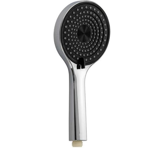 Изображение товара Лейка душевая массажная GFmark DIAMOND круглая, из высокопрочного АБС пластика, хром 6097