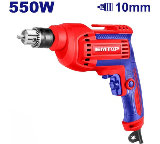 Изображение товара Дрель электрическая emtop EEDL556