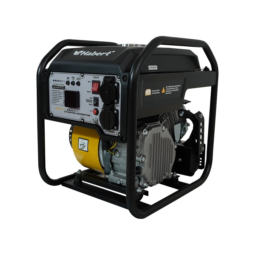 Изображение товара Инверторный бензиновый генератор Habert HT5000iО 3.5 кВт с дисплеем Изображение товара Инверторный бензиновый генератор Habert HT5000iО 3.5 кВт с дисплеем
