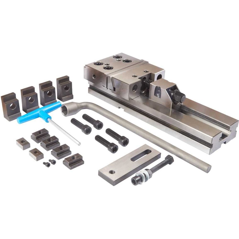 Изображение товара Тиски станочные ТОЧИНТЕХ 125мм прецизионные модульные GT125 для сверлильных станков