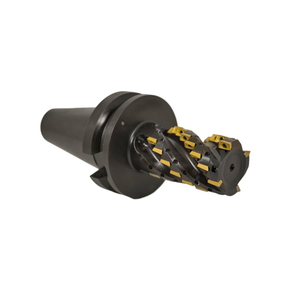 Изображение товара Фреза торцово-цилиндрическая Русский Инструмент 63x100x260 с 4 пластинами APKT