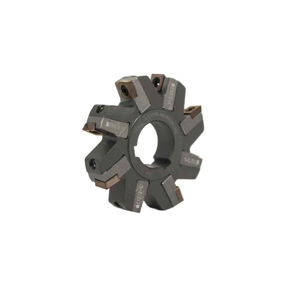 Изображение товара Фреза трехсторонняя Русский Инструмент 100х19-22х32 с механическим креплением