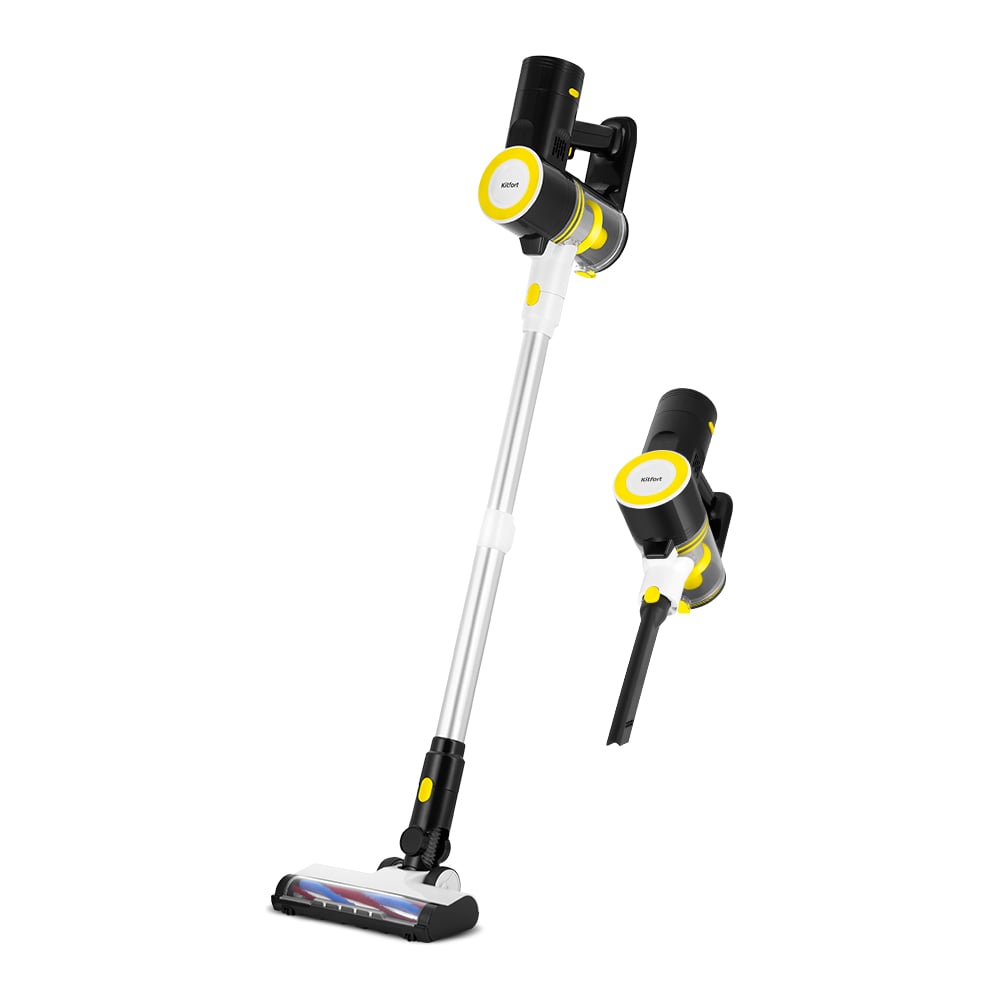 Изображение товара Вертикальный беспроводной пылесос KITFORT КТ-5310 с турбощеткой и длительным временем работы