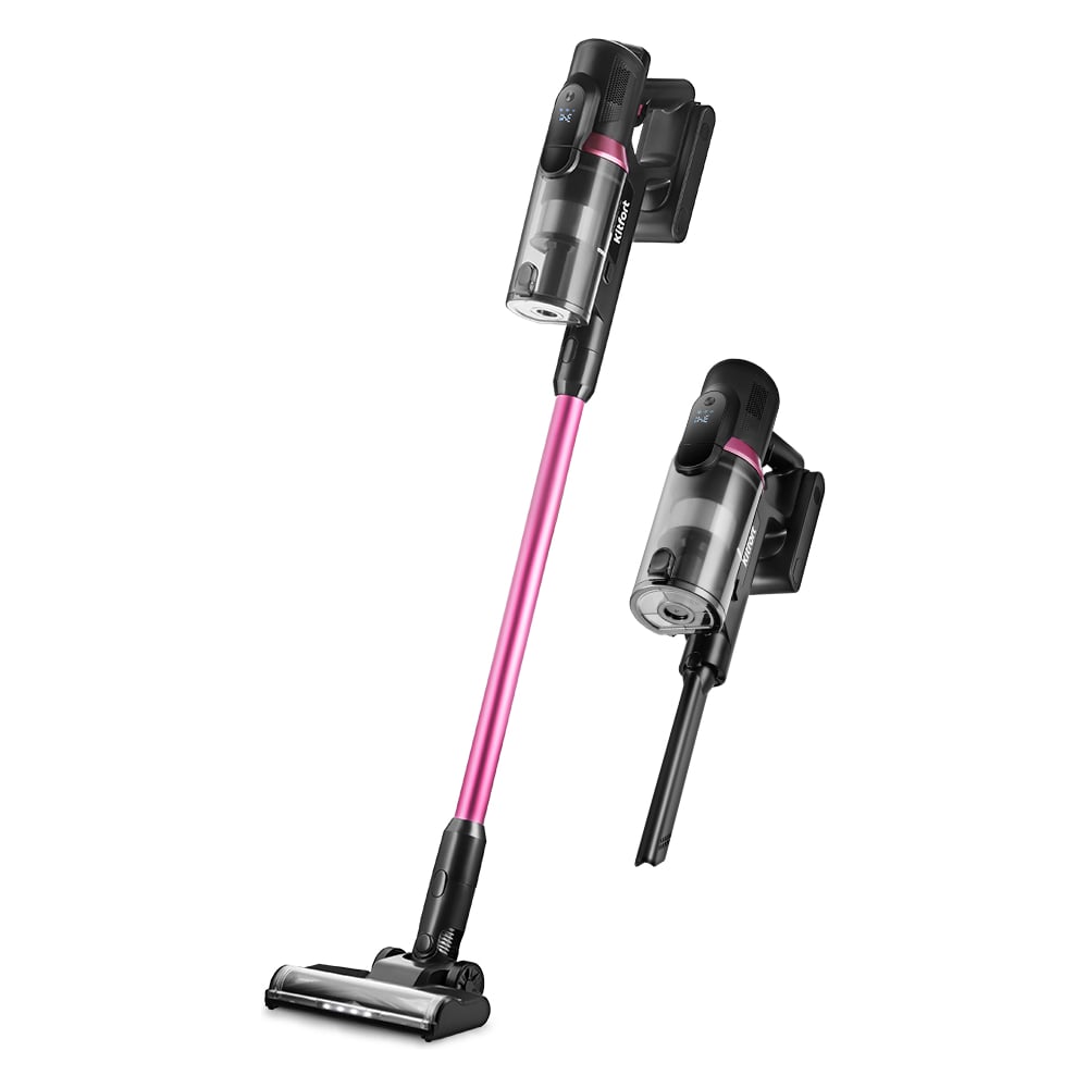 Изображение товара Вертикальный беспроводной пылесос KITFORT КТ-5371 с турбощеткой и подсветкой