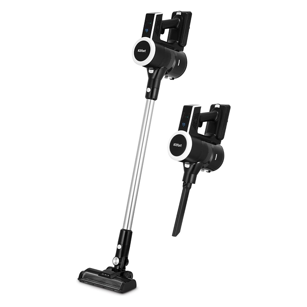 Изображение товара Вертикальный беспроводной пылесос KITFORT КТ-5393 с турбощеткой и подсветкой