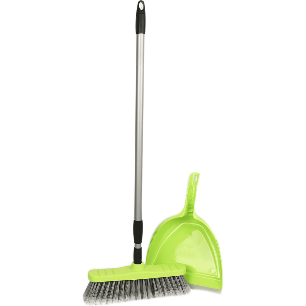 Изображение товара Набор для сухой уборки In'Loran щетка с совком MSO-104SLT