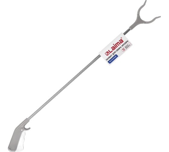 Изображение товара Захват для сбора мусора и предметов LAIMA рычажный, 83 см, палка-хваталка 700887