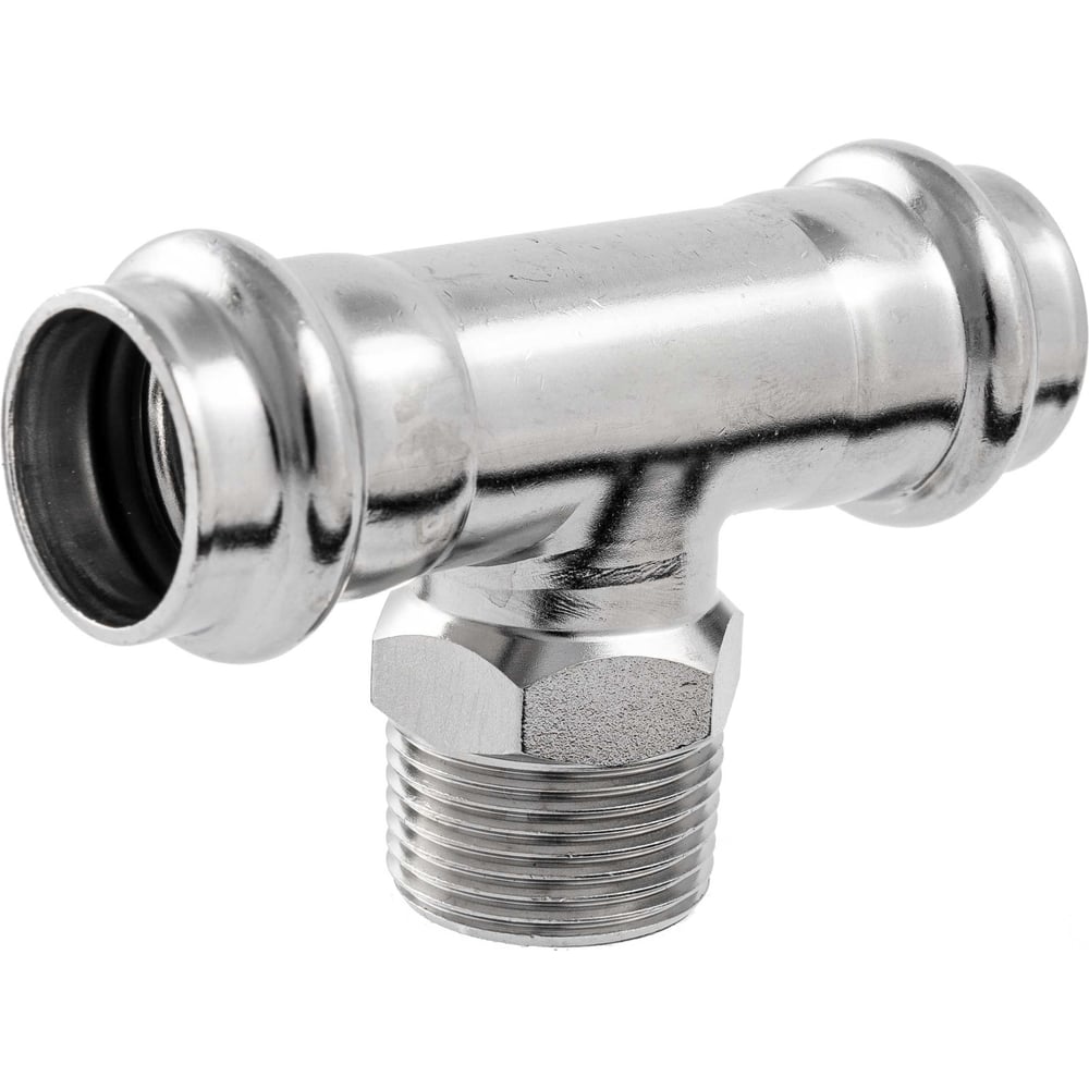 Изображение товара Пресс-тройник NEWKEY ПР/НР/ПР нержавеющий AISI304 35mm x 1_1/4 x 35mm