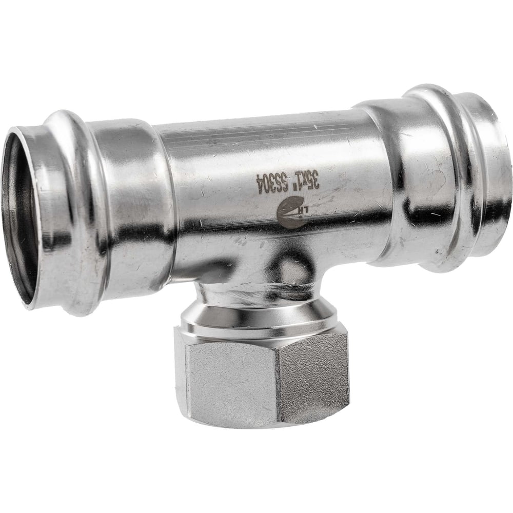 Изображение товара Пресс-тройник NEWKEY нержавеющий AISI304 18mm x 3/4 x 18mm PN16