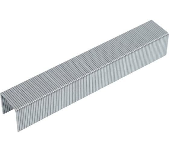 Изображение товара Мебельные скобы КВАДРА 12 мм тип 53, каленая, для степлера, уп. 1000 шт. T531207113K