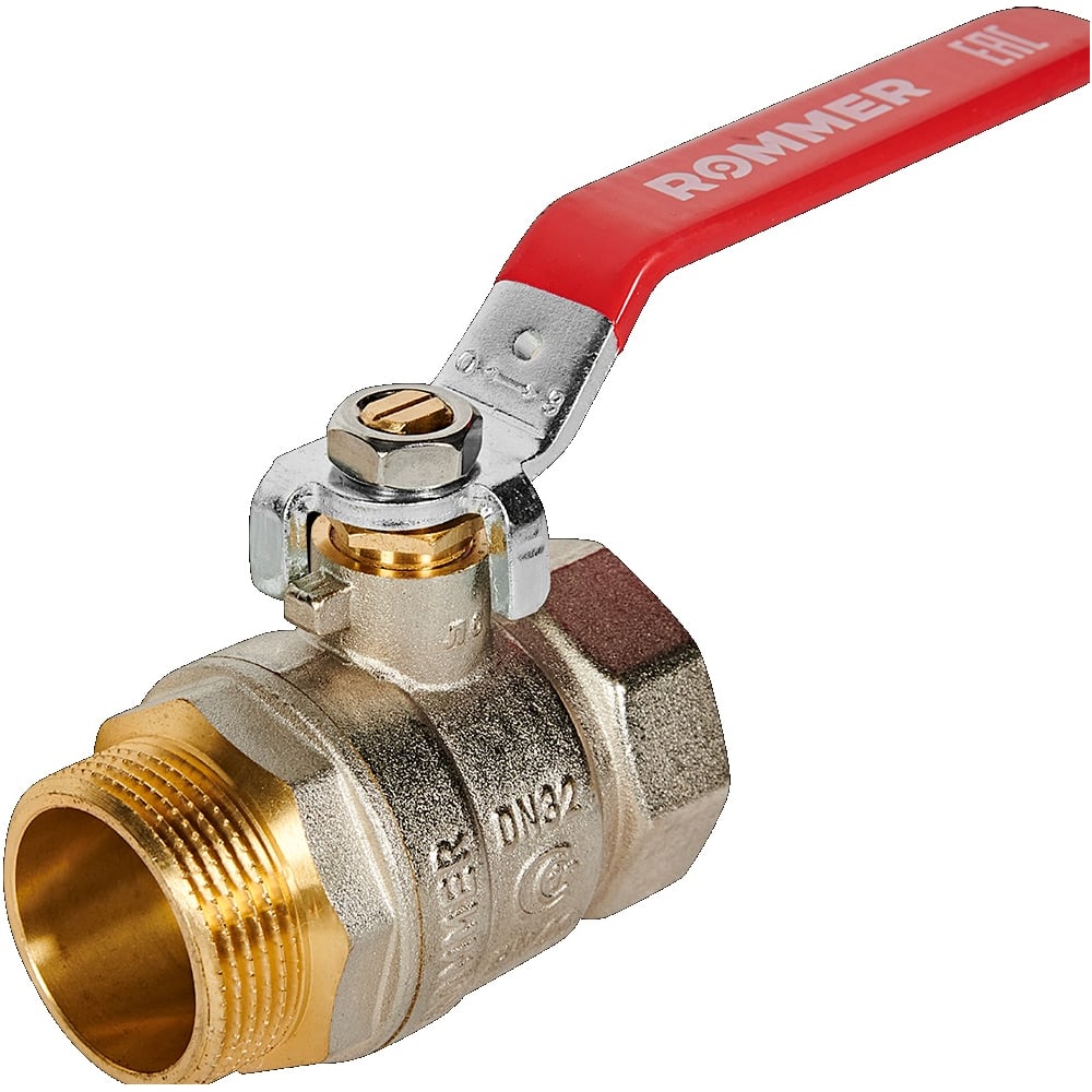 Изображение товара Кран шаровой ROMMER ВР/НР, ручка рычаг 1 1/4 RBV-0002-2210332 RG00938RJN8N0D