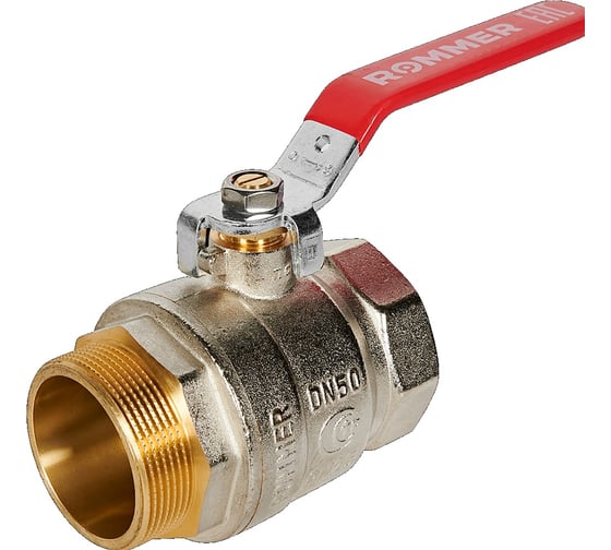 Изображение товара Кран шаровой ROMMER ВР/НР, ручка рычаг 2 RBV-0002-2210350 RG00938RJN92GJ