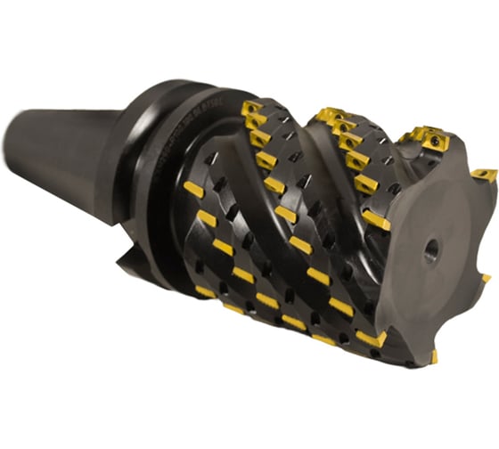 Изображение товара Фреза торцово-цилиндрическая Русский Инструмент 100x100x260 "кукуруза" с механическим креплением 4гр пл-н APKT 11T304 Z=6 к/х конус 7:24 50 тип J СОЖ AH290-R100.100.06.BT50.C NOX ri.300.153