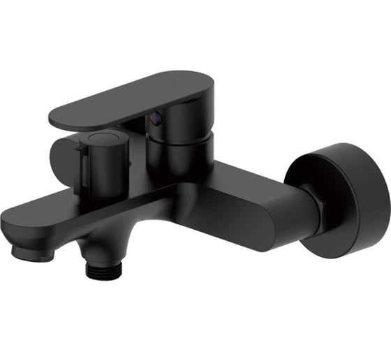 Изображение товара Смеситель для ванны Valfex, короткий излив, латунь Avior Black (8) VF.60590-7