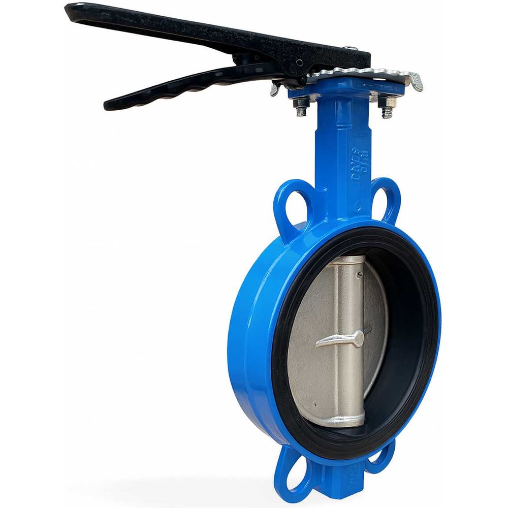 Изображение товара Дисковый поворотный затвор ХК Ду 65 Ру16 из нержавеющей стали