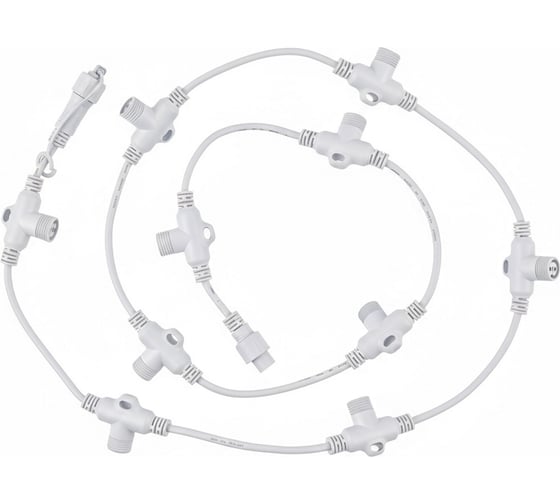 Изображение товара Провод-шина для гирлянд Uniel UCX-F90 T10/2M/WH UL-00013218