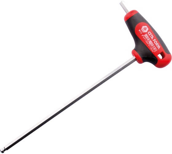 Изображение товара Ключ Т-образный Hex с шаром Ceta Form 10мм, K11-100-200