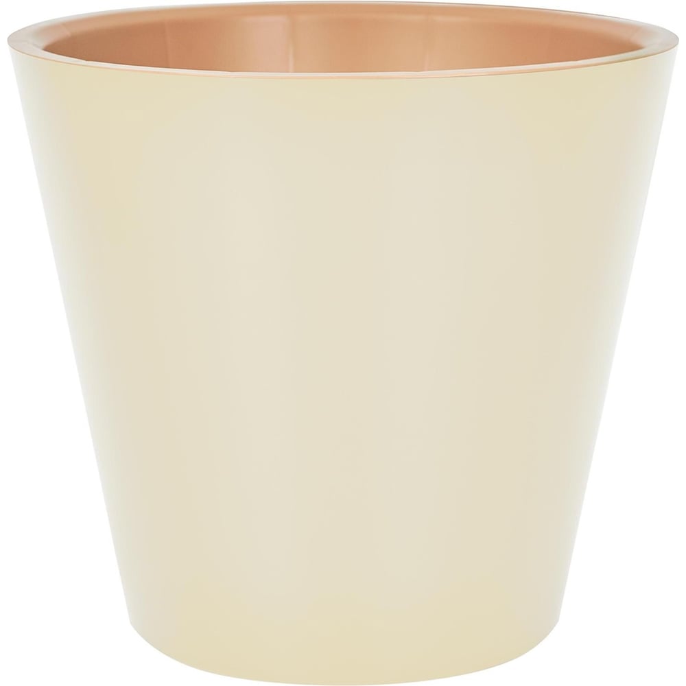 Изображение товара Горшок для цветов InGreen London 10,5 л сливочный разборный