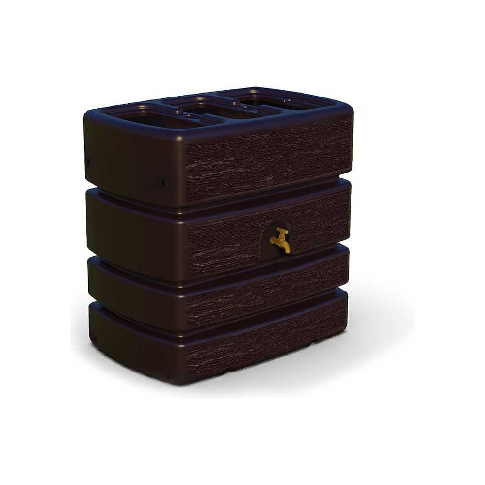 Изображение товара Емкость декоративная Экопром Rostok Wood 300 коричневая