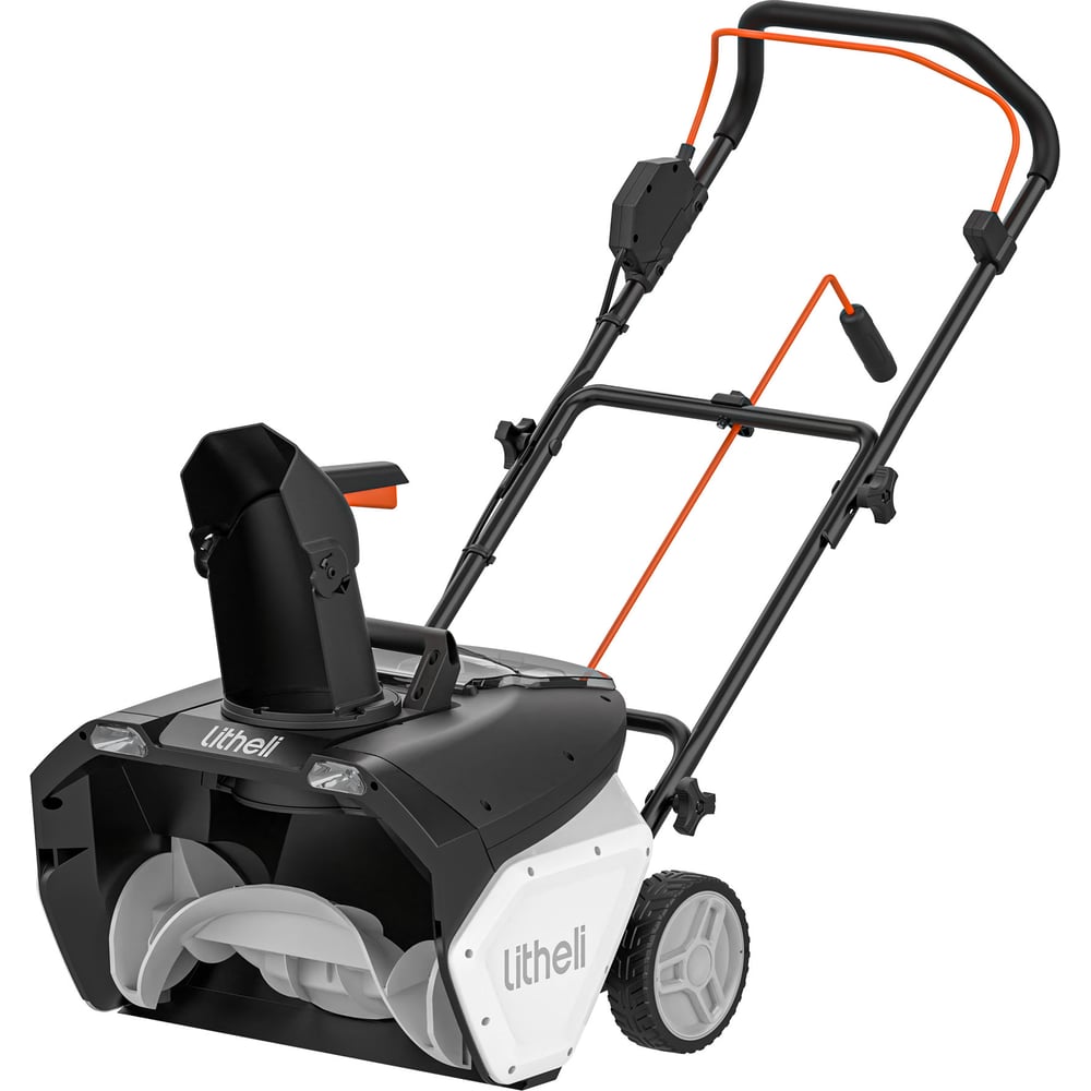 Изображение товара Аккумуляторный снегоуборщик LITHELI U20SB00-0A220 2 аккумулятора 4,0 А/ч бесщёточный двигатель