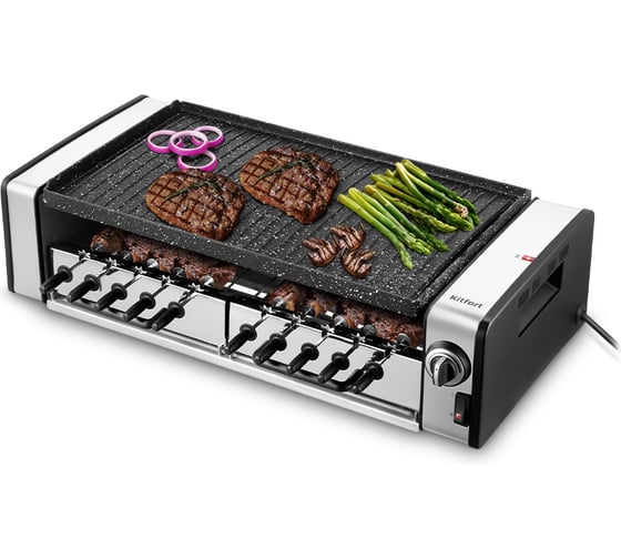 Изображение товара Электрогриль-шашлычница KITFORT КТ-4657