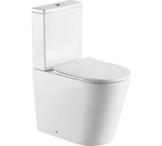 Изображение товара Напольный безободковый унитаз Aquatek 590x375x790 мм 00000096344