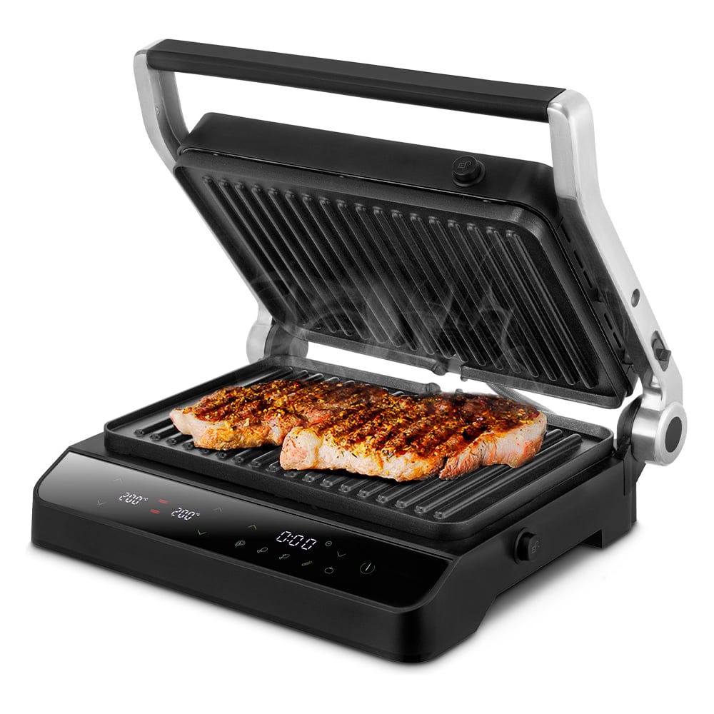 Изображение товара Электрогриль KITFORT КТ-4617 с регулируемой температурой и дисплеем