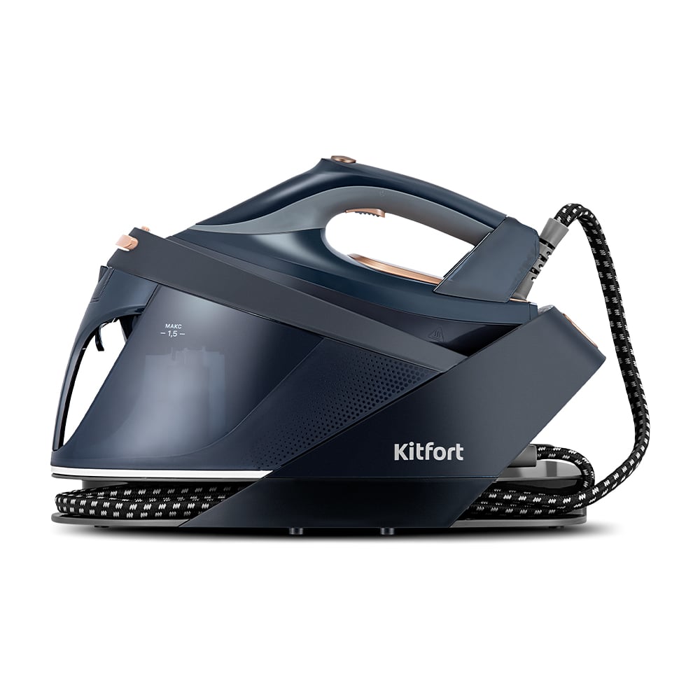 Изображение товара Паровая станция KITFORT КТ-9311 мощное вертикальное отпаривание